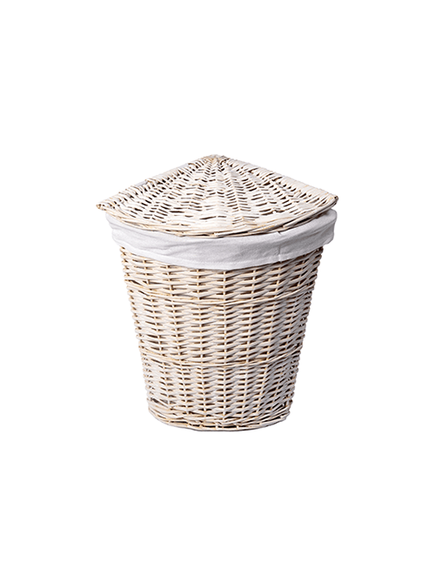 Купить Корзина для белья WasserKRAFT Vils 31x31x45 WB-560-M с крышкой Белая (wb-560-m) по цене 7470 руб., в Санкт-Петебруге в интернет магазине 100-Систем, а также дургие товары WasserKRAFT из раздела Корзины для белья и Прочее