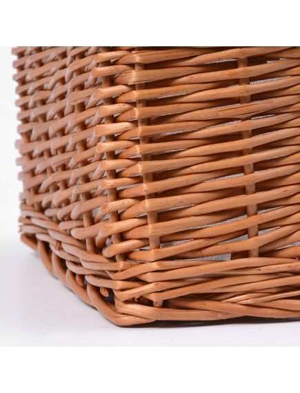 Купить Корзина для белья WasserKRAFT Dinkel 25x25x16 WB-580-S Коричневая (wb-580-s) по цене 2000 руб., в Санкт-Петебруге в интернет магазине 100-Систем, а также дургие товары WasserKRAFT из раздела Корзины для белья и Прочее