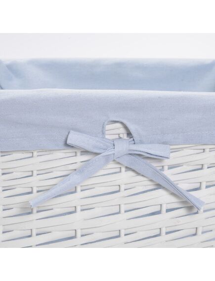 Купить Корзина для белья WasserKRAFT Lopau 36x36x27 WB-320-L Кремовая (wb-320-l) по цене 3280 руб., в Санкт-Петебруге в интернет магазине 100-Систем, а также дургие товары WasserKRAFT из раздела Корзины для белья и Прочее