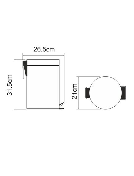 Купить K-635WHITE Ведро 5L (k-635white) по цене 6430 руб., в Санкт-Петебруге в интернет магазине 100-Систем, а также дургие товары WasserKRAFT из раздела Ведра и Прочее