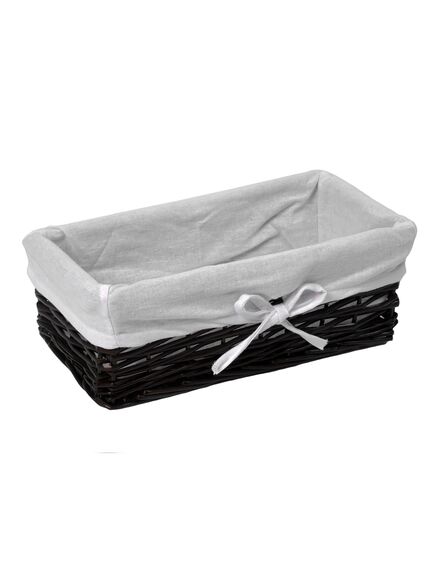 Купить Корзина для белья WasserKRAFT Lossa 37x19x12,5 WB-120-M Коричневая (wb-120-m) по цене 2290 руб., в Санкт-Петебруге в интернет магазине 100-Систем, а также дургие товары WasserKRAFT из раздела Корзины для белья и Прочее