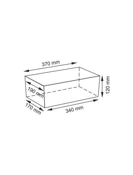 Купить Корзина для белья WasserKRAFT Lossa 37x19x12,5 WB-120-M Коричневая (wb-120-m) по цене 2290 руб., в Санкт-Петебруге в интернет магазине 100-Систем, а также дургие товары WasserKRAFT из раздела Корзины для белья и Прочее