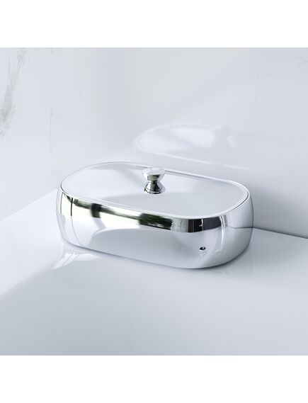Купить A3022000 Sensation, Шкатулка для украшений, большая, хром, шт (a3022000) по цене 40590 руб., в Санкт-Петебруге в интернет магазине 100-Систем, а также дургие товары AM.PM из раздела Косметические емкости и Прочее
