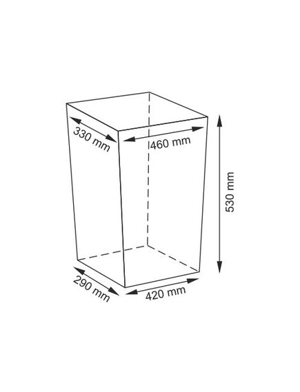 Купить Корзина для белья WasserKRAFT Ammer 45x33x52 WB-370-L с крышкой Коричневая (wb-370-l) по цене 8320 руб., в Санкт-Петебруге в интернет магазине 100-Систем, а также дургие товары WasserKRAFT из раздела Корзины для белья и Прочее