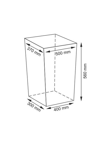 Купить Корзина для белья WasserKRAFT Lippe 49x36x56 WB-450-L с крышкой Белая (wb-450-l) по цене 8270 руб., в Санкт-Петебруге в интернет магазине 100-Систем, а также дургие товары WasserKRAFT из раздела Корзины для белья и Прочее