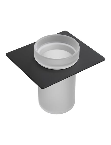 Купить Стакан для полки Black/Черный (10966-b-tum) по цене 2000 руб., в Санкт-Петебруге в интернет магазине 100-Систем, а также дургие товары BOHEME из раздела Стаканы и подстаканники и Аксессуары для ванной комнаты