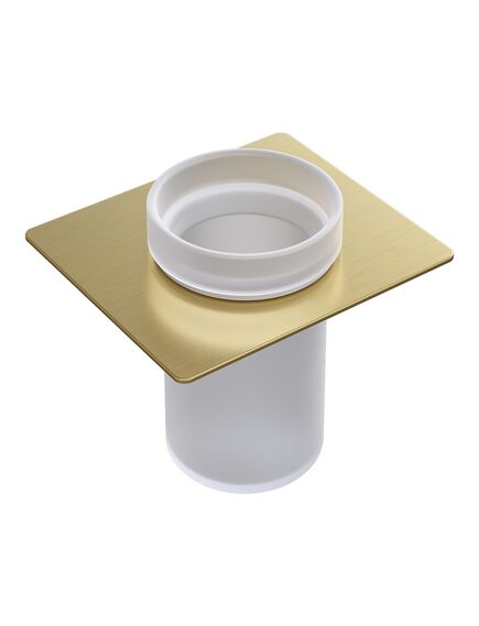 Купить Стакан для полки Matt Gold/Матовое золото (10966-mg-tum) по цене 2544 руб., в Санкт-Петебруге в интернет магазине 100-Систем, а также дургие товары BOHEME из раздела Стаканы и подстаканники и Аксессуары для ванной комнаты
