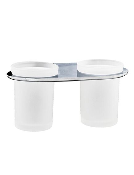 Купить Стакан для зубных щеток WasserKRAFT Kammel K-8328D двойной Хром (k-8328d) по цене 2106 руб., в Санкт-Петебруге в интернет магазине 100-Систем, а также дургие товары WasserKRAFT из раздела Стаканы и подстаканники и Аксессуары для ванной комнаты