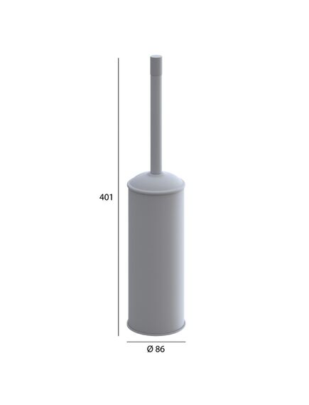 Купить Настенный ерш UNO Nikel Brush (10984-nb) по цене 8135 руб., в Санкт-Петебруге в интернет магазине 100-Систем, а также дургие товары BOHEME из раздела Щетки для унитаза и Аксессуары для ванной комнаты