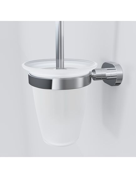 Купить A7433300 Sense L, Стойка с туалетной щеткой, хром (a7433300) по цене 6490 руб., в Санкт-Петебруге в интернет магазине 100-Систем, а также дургие товары AM.PM из раздела Щетки для унитаза и Аксессуары для ванной комнаты