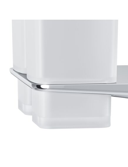 Купить Стакан стеклянный Am.Pm Inspire 2.0 A50A343400 двойной, с настенным держателем, хром (a50a343400) по цене 10790 руб., в Санкт-Петебруге в интернет магазине 100-Систем, а также дургие товары AM.PM из раздела Стаканы и подстаканники и Аксессуары для ванной комнаты