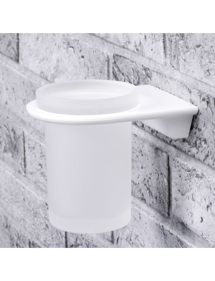 Купить Kammel K-8328WHITE Подстаканник одинарный (k-8328white) по цене 2040 руб., в Санкт-Петебруге в интернет магазине 100-Систем, а также дургие товары WasserKRAFT из раздела Стаканы и подстаканники и Аксессуары для ванной комнаты