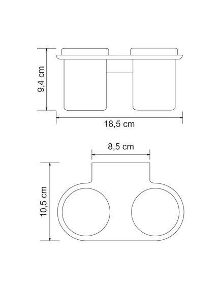 Купить Стакан для зубных щеток WasserKRAFT Kammel K-8328D двойной Хром (k-8328d) по цене 2106 руб., в Санкт-Петебруге в интернет магазине 100-Систем, а также дургие товары WasserKRAFT из раздела Стаканы и подстаканники и Аксессуары для ванной комнаты