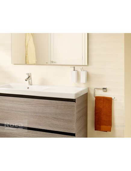 Купить Стакан Roca Rubik 816843001 (816843001) по цене 4605.77 руб., в Санкт-Петебруге в интернет магазине 100-Систем, а также дургие товары ROCA из раздела Стаканы и подстаканники и Аксессуары для ванной комнаты