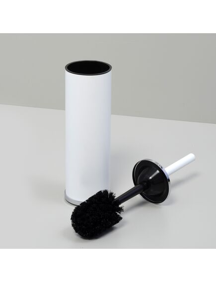 Купить K-1027WHITE Щетка для унитаза напольная (k-1027white) по цене 7350 руб., в Санкт-Петебруге в интернет магазине 100-Систем, а также дургие товары WasserKRAFT из раздела Щетки для унитаза и Аксессуары для ванной комнаты