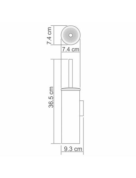 Купить K-1057 Щетка для унитаза подвесная (k-1057) по цене 5650 руб., в Санкт-Петебруге в интернет магазине 100-Систем, а также дургие товары WasserKRAFT из раздела Щетки для унитаза и Аксессуары для ванной комнаты