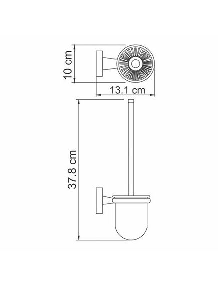 Купить Ершик для унитаза WasserKRAFT Lippe K-6527 Хром (k-6527) по цене 3560 руб., в Санкт-Петебруге в интернет магазине 100-Систем, а также дургие товары WasserKRAFT из раздела Щетки для унитаза и Аксессуары для ванной комнаты