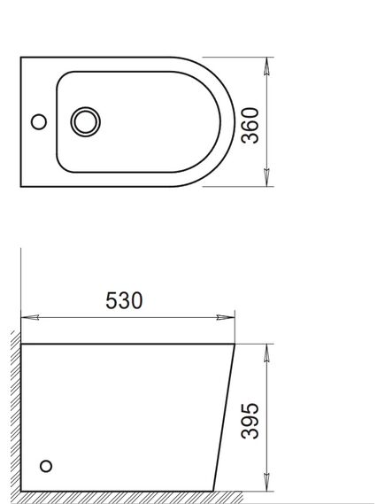 Купить Биде напольное BelBagno FLAY-R BB1003B (bb1003b) по цене 13930 руб., в Санкт-Петебруге в интернет магазине 100-Систем, а также дургие товары BelBagno из раздела Биде приставные и Биде и писсуары