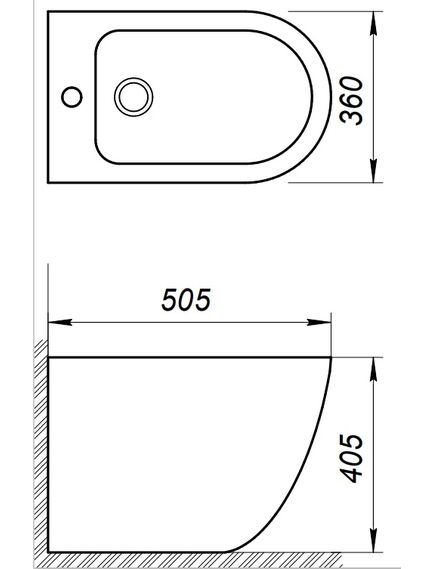 Купить Биде напольное BelBagno SFERA-R BB2141B (bb2141b) по цене 15530 руб., в Санкт-Петебруге в интернет магазине 100-Систем, а также дургие товары BelBagno из раздела Биде приставные и Биде и писсуары