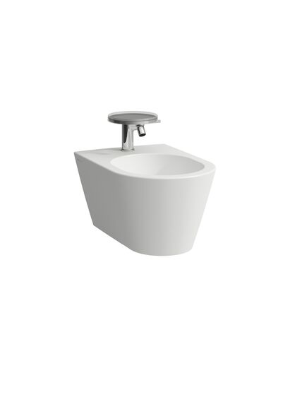 Купить Биде Laufen Kartell by Laufen подвесное, 1 отверстие, матовый белый 8.3033.1.757.302.1 (8.3033.1.757.302.1) по цене 59161.12 руб., в Санкт-Петебруге в интернет магазине 100-Систем, а также дургие товары LAUFEN из раздела Биде подвесные и Биде и писсуары
