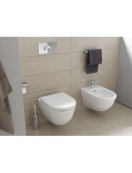Купить Биде Laufen Pro подвесное, 1 отверстие, белый, LCC 8.3095.2.400.302.1 (8.3095.2.400.302.1) по цене 20296.77 руб., в Санкт-Петебруге в интернет магазине 100-Систем, а также дургие товары LAUFEN из раздела Биде подвесные и Биде и писсуары