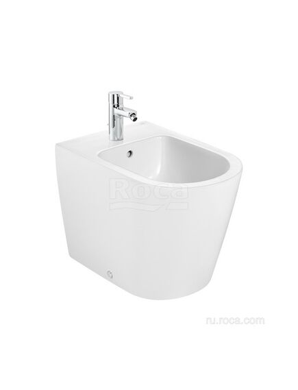 Купить Биде Roca Inspira round напольное, BTW, белый 357527000 (357527000) по цене 53524.77 руб., в Санкт-Петебруге в интернет магазине 100-Систем, а также дургие товары ROCA из раздела Биде приставные и Биде и писсуары
