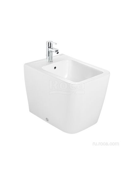 Купить Биде Roca Inspira square напольное, BTW, белый 357537000 (357537000) по цене 59062.77 руб., в Санкт-Петебруге в интернет магазине 100-Систем, а также дургие товары ROCA из раздела Биде приставные и Биде и писсуары