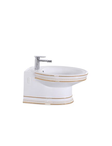 Купить Биде CeramaLux Lux Classic 4289 подвесное Белое (4289) по цене 33294.3 руб., в Санкт-Петебруге в интернет магазине 100-Систем, а также дургие товары CeramaLux из раздела Биде подвесные и Биде и писсуары