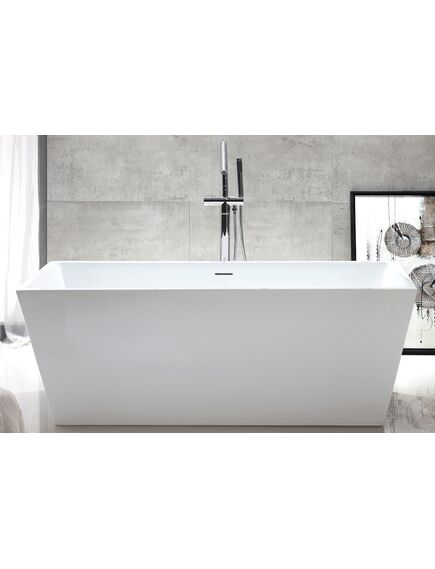 Купить Ванна акриловая Abber AB9224-1.7 1700х800х600, без г/м, слив-перелив (ab9224-1.7) по цене 96900 руб., в Санкт-Петебруге в интернет магазине 100-Систем, а также дургие товары ABBER из раздела Акриловые ванны и Ванны