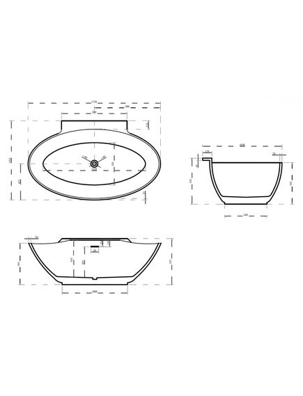 Купить Акриловая ванна ABBER AB9237 (ab9237) по цене 112200 руб., в Санкт-Петебруге в интернет магазине 100-Систем, а также дургие товары ABBER из раздела Акриловые ванны и Ванны