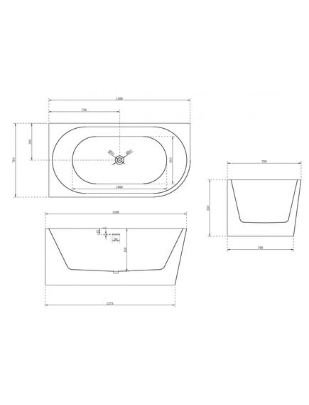 Купить Акриловая ванна ABBER AB9257-1.5 L (ab9257-1.5 l) по цене 93500 руб., в Санкт-Петебруге в интернет магазине 100-Систем, а также дургие товары ABBER из раздела Акриловые ванны и Ванны