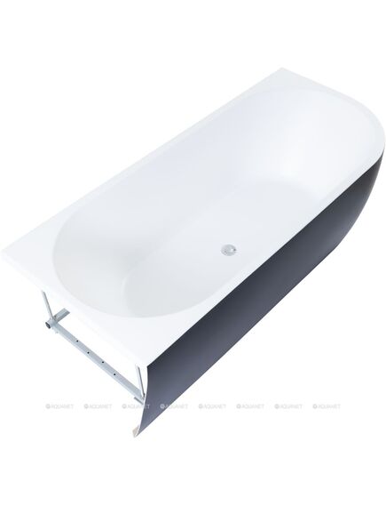 Купить Акриловая ванна Aquanet Family Elegant A 180x80 3805N Matt Finish (панель Black matte) (3805-n-mw-mb) по цене 151060 руб., в Санкт-Петебруге в интернет магазине 100-Систем, а также дургие товары AQUANET из раздела Акриловые ванны и Ванны