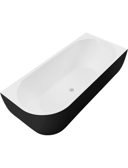 Купить Акриловая ванна Aquanet Family Elegant B 180x80 3806N Matt Finish (панель Black matte) (3806-n-mw-mb) по цене 151060 руб., в Санкт-Петебруге в интернет магазине 100-Систем, а также дургие товары AQUANET из раздела Акриловые ванны и Ванны