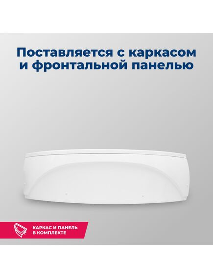 Купить Акриловая ванна Aquanet Vista 150x150 (с каркасом) (254389) по цене 36236 руб., в Санкт-Петебруге в интернет магазине 100-Систем, а также дургие товары AQUANET из раздела Акриловые ванны и Ванны