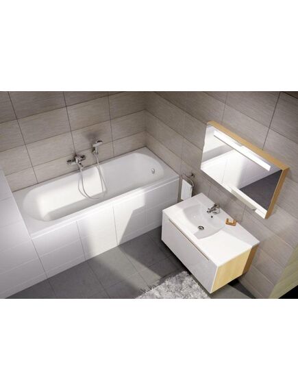 Купить Акриловая ванна 170х75 Ravak Domino 70508015 (70508015) по цене 33911.52 руб., в Санкт-Петебруге в интернет магазине 100-Систем, а также дургие товары RAVAK из раздела Акриловые ванны и Ванны