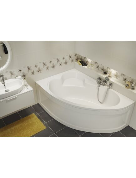 Купить Ванна асимметричная KALIOPE 153x100 правая (63442) по цене 24990 руб., в Санкт-Петебруге в интернет магазине 100-Систем, а также дургие товары CERSANIT из раздела Акриловые ванны и Ванны