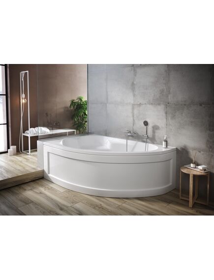 Купить Ванна асимметричная KALIOPE 153x100 правая (63442) по цене 24990 руб., в Санкт-Петебруге в интернет магазине 100-Систем, а также дургие товары CERSANIT из раздела Акриловые ванны и Ванны