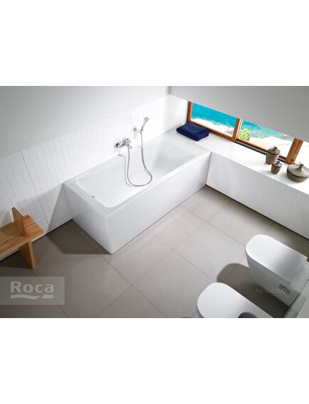Купить Акриловая ванна Roca Easy 180x80 прямоугольная белая 248618000 (248618000) по цене 28942.6 руб., в Санкт-Петебруге в интернет магазине 100-Систем, а также дургие товары ROCA из раздела Акриловые ванны и Ванны
