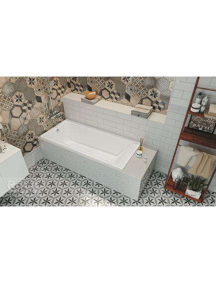 Купить Акриловая ванна Roca Elba 160х75 прямоугольная белая 248619000 (248619000) по цене 23065.77 руб., в Санкт-Петебруге в интернет магазине 100-Систем, а также дургие товары ROCA из раздела Акриловые ванны и Ванны