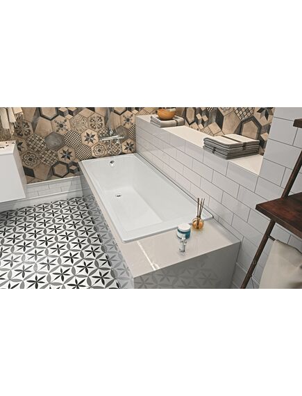 Купить Акриловая ванна Roca Elba 160х75 прямоугольная белая 248619000 (248619000) по цене 23065.77 руб., в Санкт-Петебруге в интернет магазине 100-Систем, а также дургие товары ROCA из раздела Акриловые ванны и Ванны