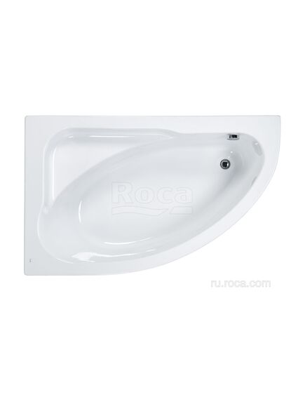 Купить Акриловая ванна Roca Welna 160x100 асимметричная левая белая 248642000 (248642000) по цене 34149.26 руб., в Санкт-Петебруге в интернет магазине 100-Систем, а также дургие товары ROCA из раздела Акриловые ванны и Ванны