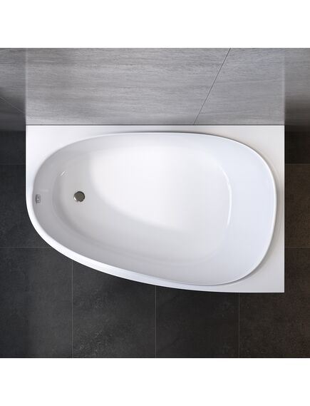 Купить Ванна акриловая Am.Pm Like W80A-170R110W-A 170х70 см белая, правая (w80a-170r110w-a) по цене 46990 руб., в Санкт-Петебруге в интернет магазине 100-Систем, а также дургие товары AM.PM из раздела Акриловые ванны и Ванны