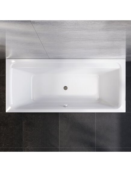 Купить Акриловая ванна AM.PM Inspire V2.0 180x80 без гидромассажа (w52a-180-080w-a) по цене 46290 руб., в Санкт-Петебруге в интернет магазине 100-Систем, а также дургие товары AM.PM из раздела Акриловые ванны и Ванны