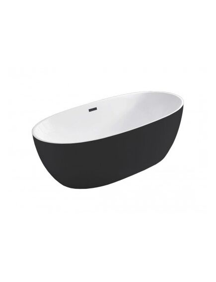 Купить Ванна акриловая Vincea VBT-405-1700MB, 1700*800*580, цвет черн. мат., щелевой перелив, слив белый, , шт (vbt-405-1700mb) по цене 96890.5 руб., в Санкт-Петебруге в интернет магазине 100-Систем, а также дургие товары Vincea из раздела Акриловые ванны и Ванны