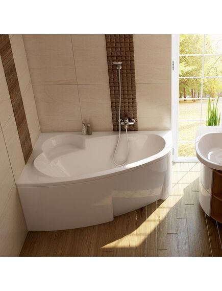 Купить Акриловая ванна Ravak Asymmetric 170x110 L без гидромассажа (c481000000) по цене 79090 руб., в Санкт-Петебруге в интернет магазине 100-Систем, а также дургие товары RAVAK из раздела Акриловые ванны и Ванны