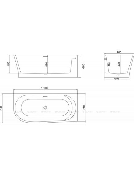 Купить Акриловая ванна150х78 см BelBagno BB410-1500-780-R (bb410-1500-780-r) по цене 87800 руб., в Санкт-Петебруге в интернет магазине 100-Систем, а также дургие товары BelBagno из раздела Акриловые ванны и Ванны