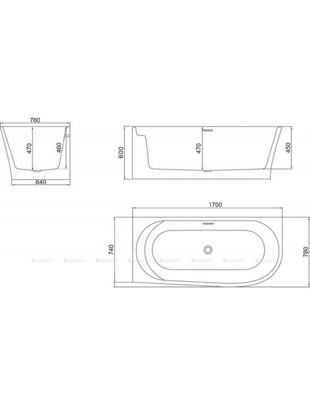 Купить Акриловая ванна170х78 см BelBagno BB410-1700-780-L (bb410-1700-780-l) по цене 96600 руб., в Санкт-Петебруге в интернет магазине 100-Систем, а также дургие товары BelBagno из раздела Акриловые ванны и Ванны