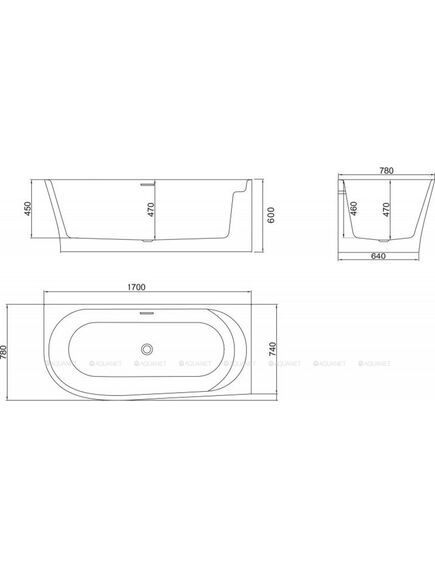 Купить Акриловая ванна 170х78 см BelBagno BB410-1700-780-R (bb410-1700-780-r) по цене 96600 руб., в Санкт-Петебруге в интернет магазине 100-Систем, а также дургие товары BelBagno из раздела Акриловые ванны и Ванны