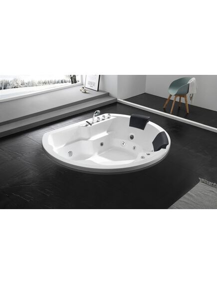 Купить Акриловая ванна Gemy G9053B 185х162 с гидромассажем (g9053 b) по цене 195000 руб., в Санкт-Петебруге в интернет магазине 100-Систем, а также дургие товары  из раздела Гидромассажные ванны и Ванны