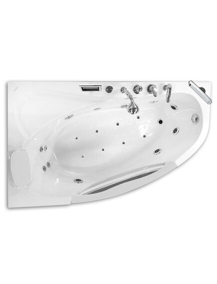Купить Ванна акрил Gemy G9046 II O 1710х990х680 с г/м, а/м, хромотерапия, электронный пульт, TV (g9046 ii o l) по цене 332000 руб., в Санкт-Петебруге в интернет магазине 100-Систем, а также дургие товары  из раздела Гидромассажные ванны и Ванны